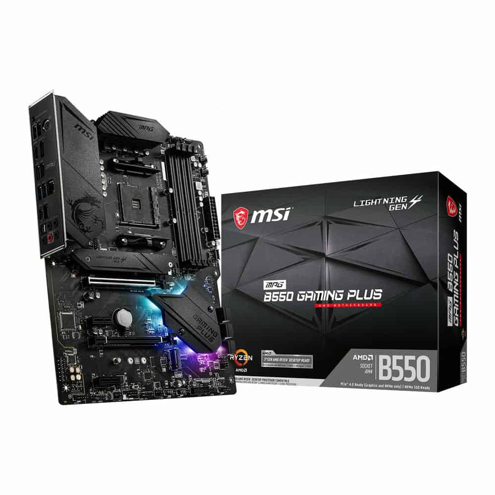 (image for) MSI AMD B550 MPG GAMING PLUS PCIe 4.0 ATX Motherboard